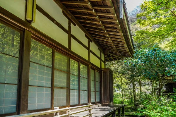 Alte Häuser Bild Der Japanischen Architektur — Stockfoto