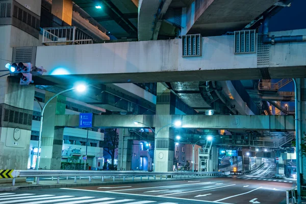 Hakozaki Junction Night View — 스톡 사진