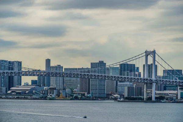 Кораблі Зображення Горизонту Токіо — стокове фото