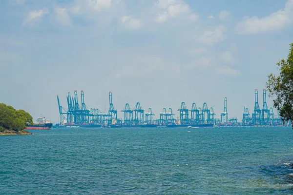 Singapur Del Mar Barco —  Fotos de Stock