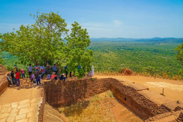 Shigiriyarokku Van Top Van Het Landschap Sri Lanka — Stockfoto