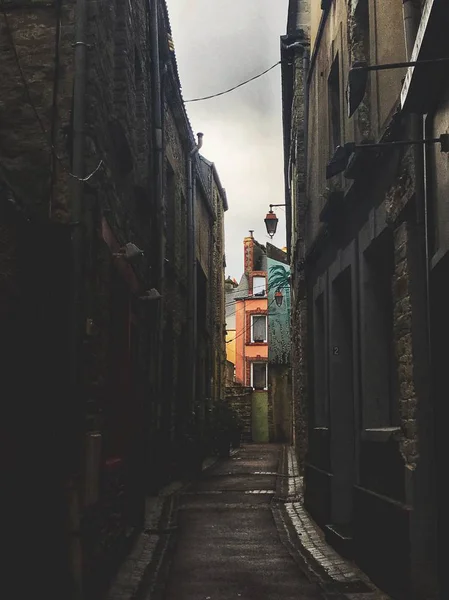 Красивые Старинные Здания Улицы Англии — стоковое фото