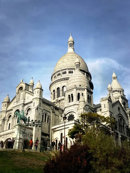 París Francia Octubre 2018 Famosa Basílica Del Sagrado Corazón París — Foto de Stock