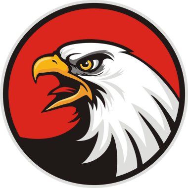 Bir Kartal Başı Maskotu