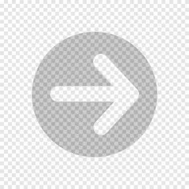 Şeffaf arkaplanda ok tasarım elementinin el çizimi