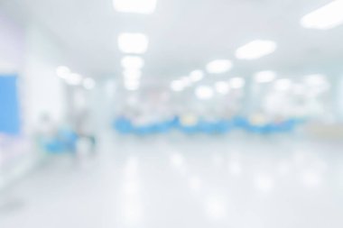 Özgeçmiş için soyut bulanık klinik ya da hastane içi