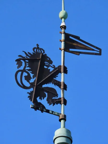 Lion weather vane — Stock Photo, Image