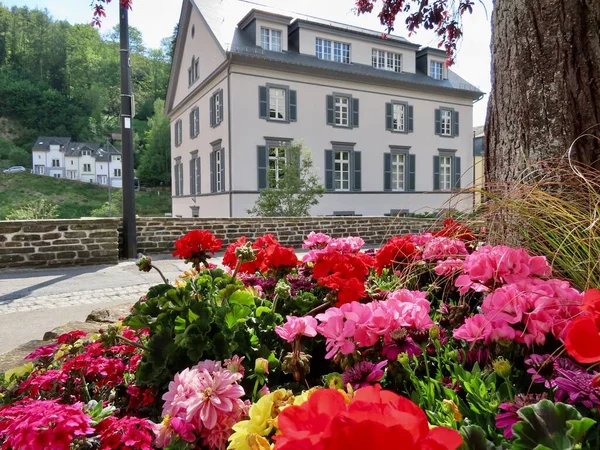 Casa em Clervaux — Fotografia de Stock