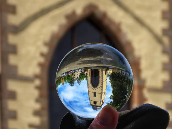 Mersch Bola de cristal da torre velha — Fotografia de Stock