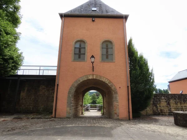 Burgturm Mersch — Stockfoto