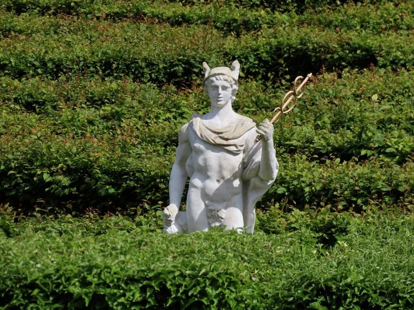 Mercúrio Hermes estátua — Fotografia de Stock