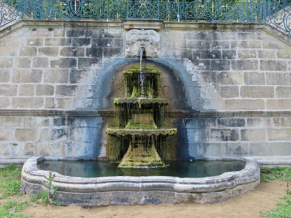 Ansembourg fonte do jardim — Fotografia de Stock