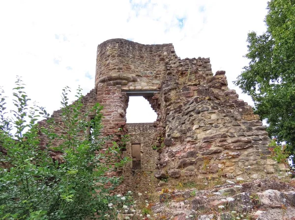Torre de ruína do castelo Pettingen — Fotografia de Stock