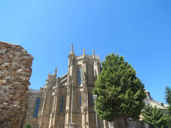 Cattedrale di Astorga facciata est — Foto Stock