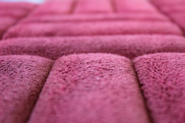 magenta doormat or carpet texture backgound clipart
