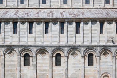 Mary 'nin varsayımı Katedrali. Pisa. Piazza dei Miracoli. Pisa. Toskana. Italya