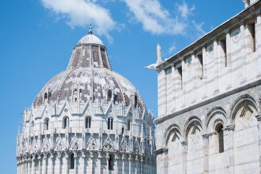 Mary 'nin varsayımı Katedrali. Pisa. Piazza dei Miracoli. Pisa. Toskana. Italya