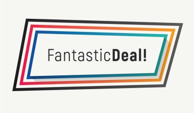 Vektör bilgi şablonu tasarımı. Mükemmel Banner veya windows açılır. İletinizi alan içeren zarif gökkuşağı anahat kutusu.