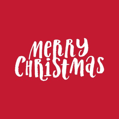 Mutlu Noeller ve mutlu yeni yıl. Kış tatili için el yazı yazıt. El yazılı vektör kaligrafi rozeti. 