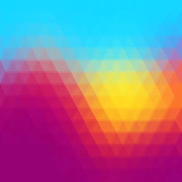 Fond Vectoriel Coloré Abstrait Avec Triangles — Image vectorielle