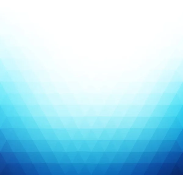 Bleu Blanc Abstrait Fond Polygonal — Image vectorielle