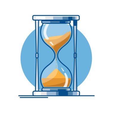 hatlar masaüstü kum saati