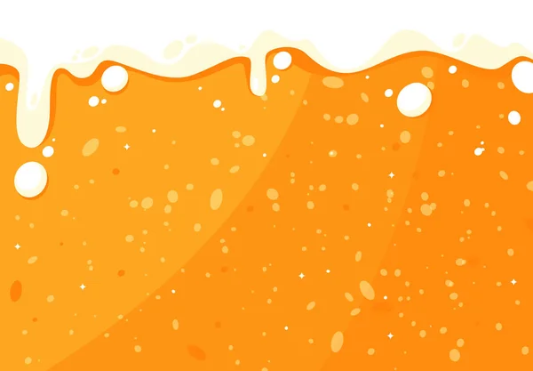 Vektorová Ilustrace Piva Chmelového Nápoje Textura Piva — Stockový vektor