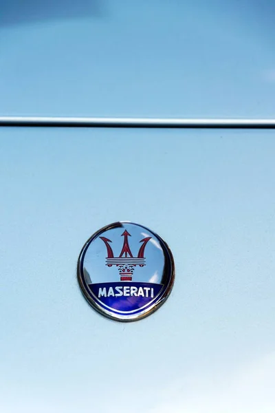 Saalbach Hinterglemm Österrike Juni 2018 Maserati 3500 Oldsmobile Vintage Veteran — Stockfoto