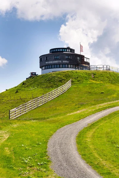 Wildenkarhutte Hut Wildenkarkogel Mountain Alps Saalbach Hinterglemm Zell See District — Stock Photo, Image