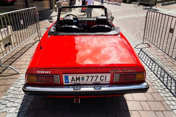 Saalbach Hinterglemm Austria June 2018 Vintage Car Alfa Romeo 1300 — Stock Photo, Image