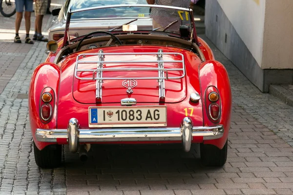 Saalbach Hinterglemm Austria June 2018 Vintage Car Mga 1600 Roadster — Stock Photo, Image