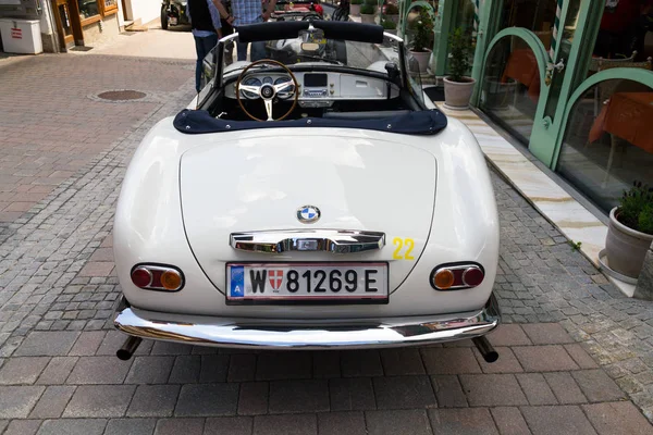 Saalbach Hinterglemm Autriche Juin 2018 Ancienne Bmw 507 Roadster Oldsmobile — Photo