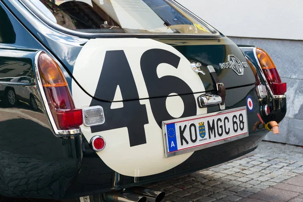 Saalbach Hinterglemm Österreich Juni 2018 Oldtimer Mgc Coupe Oldsmobile Veteran — Stockfoto