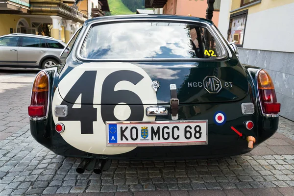 Saalbach Hinterglemm Austria June 2018 Vintage Car Mgc Coupe Oldsmobile — Stock Photo, Image