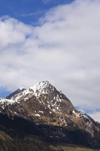 Neige Sur Hintereggkogel Ochsenbug Pics Montagne Dans Station Ski Matrei — Photo