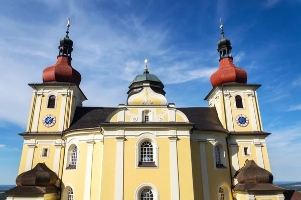 Kościół Matki Bożej Dobrej Rady Mieście Dobra Voda Republika Czeska — Zdjęcie stockowe