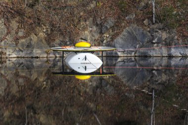 Hydronaut sualtı Araştırma Laboratuvarı ve eğitim istasyonu uzay görevleri su yüzeyinde, Jesenny ocağı, Çek Cumhuriyeti yüzen simülasyonu için