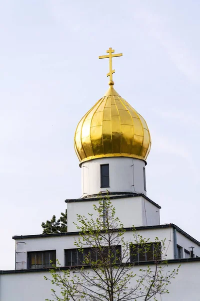 Православная Церковь Святого Вацлава Брно Моравия Чехия Солнечный День Чистый — стоковое фото