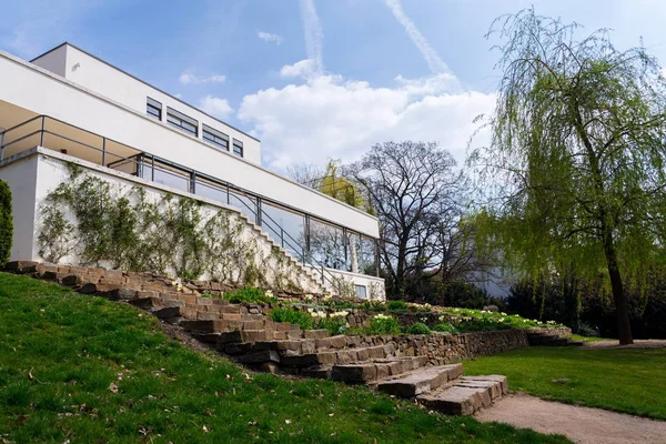 Brno República Checa Abril 2019 Villa Tugendhat Architect Ludwig Mies — Fotografia de Stock