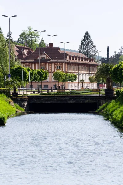 Luhacovice República Checa Abril 2018 Monumento Cultural Nacional Casa Jurkovicuv — Foto de Stock