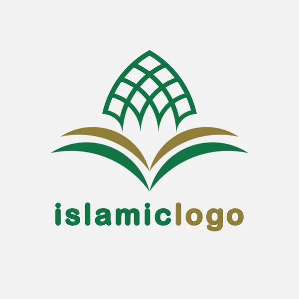 Logo Icono Islámico Moderno Vector — Archivo Imágenes Vectoriales