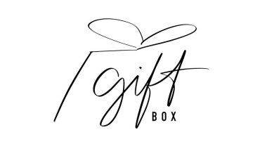 Hediye kutusu, siyah renk tasarımı, hediye kutusu, yazı tipi el yazısı, el yazısı, siyah cuma günü satışı, sürpriz hediye paketi, mutlu noeller hediyesi.