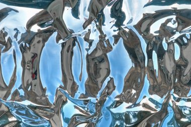 Dalgalı soyut Metalik arka plan doku