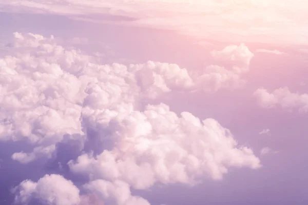 Αφράτη Ροζ Σύννεφα Φόντο — Φωτογραφία Αρχείου