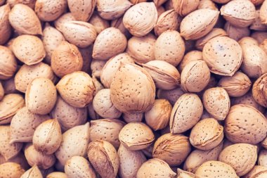 Badem, arka plan, doku unpeeled