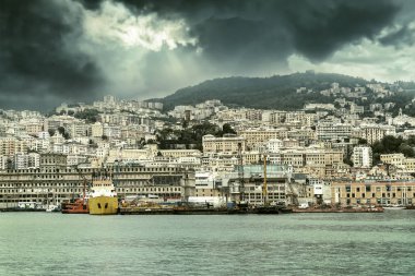 Cenova bağlantı noktası ve çevre üstten görünüm