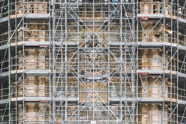 Gotik kilise restorasyon için detay