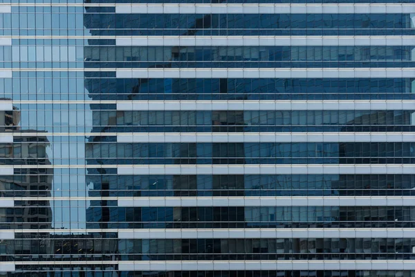Modern Şehir Kurma Gökdelen Arka Plan Doku Windows — Stok fotoğraf