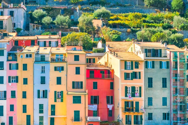 Casas Portovenere Liguria Italia — Fotografia de Stock