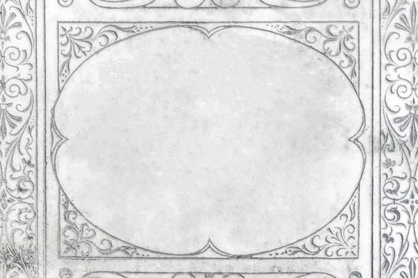 Ovale Vignette Der Steinmauer — Stockfoto